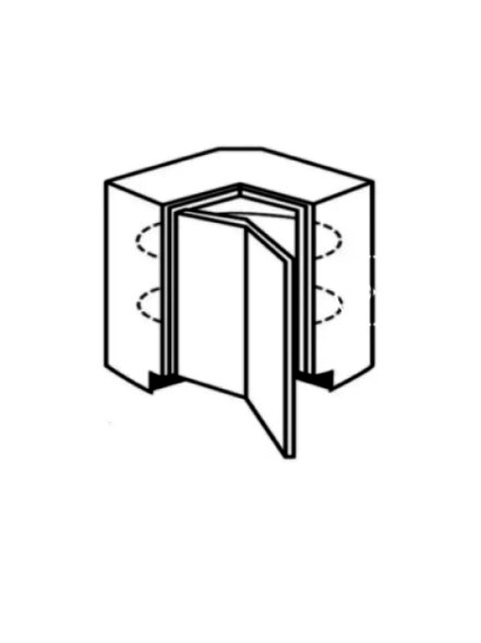 Lazy Susan Corner Bases - (LSBTT)Turn Tables Sold Separately